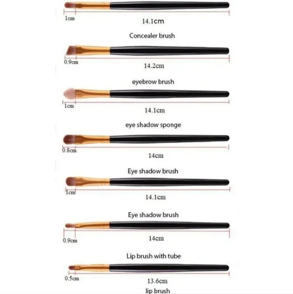 NWT Profesional 20 Piece Makeup Brush - Picture 5 of 7